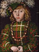 Lucas  Cranach Johann the Steadfast oil